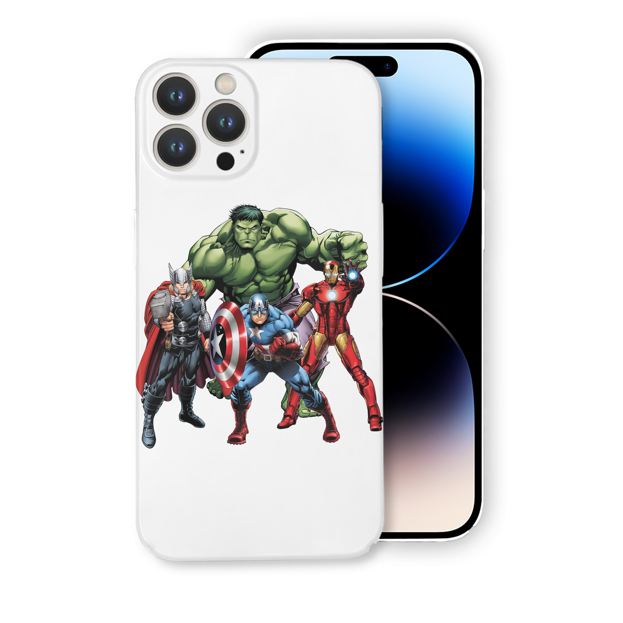 （画像用） アベンジャーズ The Avengers 【iPhone 14シリーズ対応】ハードケース